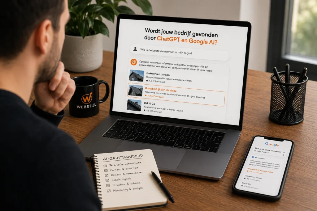 Gevonden worden in Google SEO & AI zoekmachines
