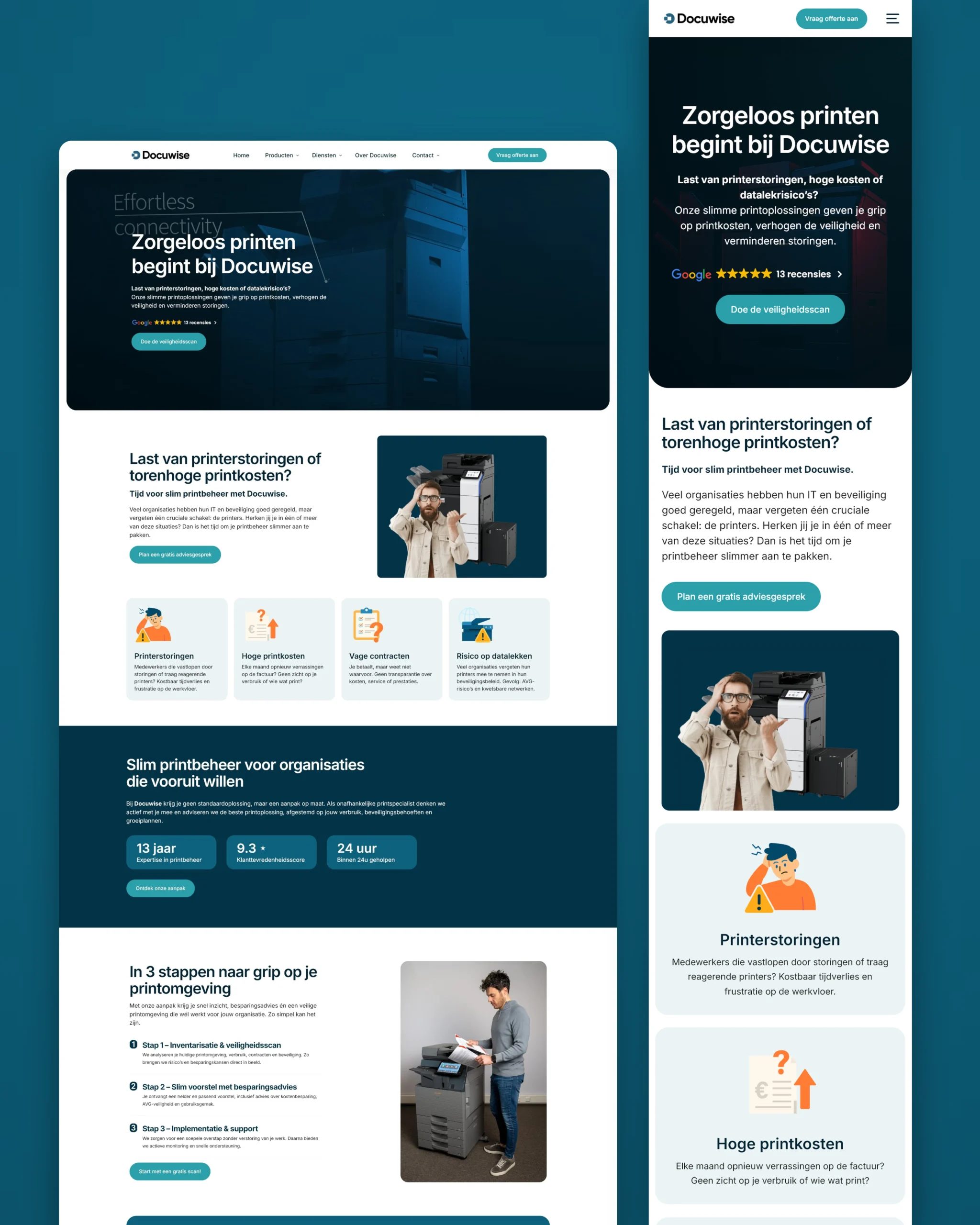 Website created for Docuwise