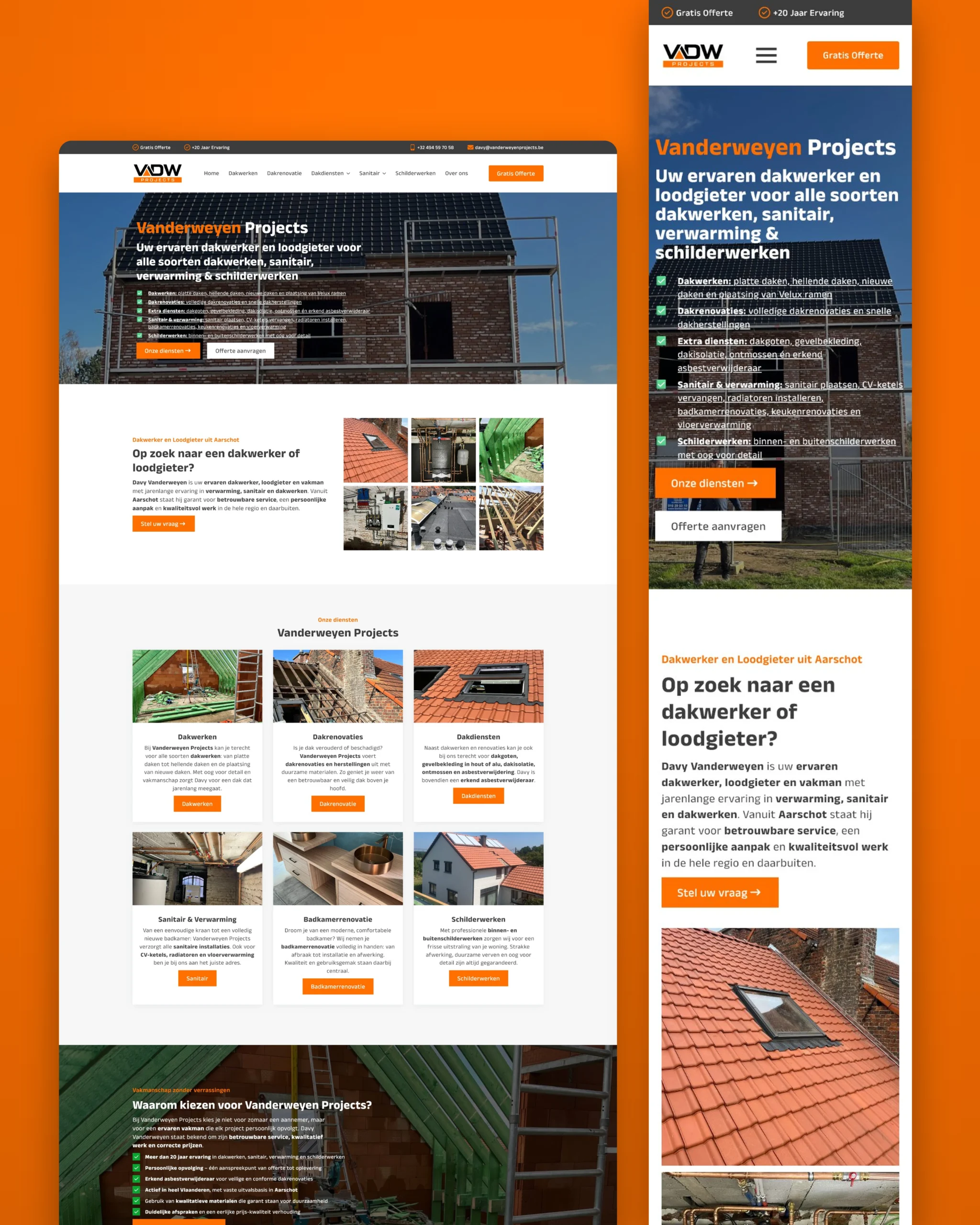 Vanderweyen Projectts Roofing and Plumbing